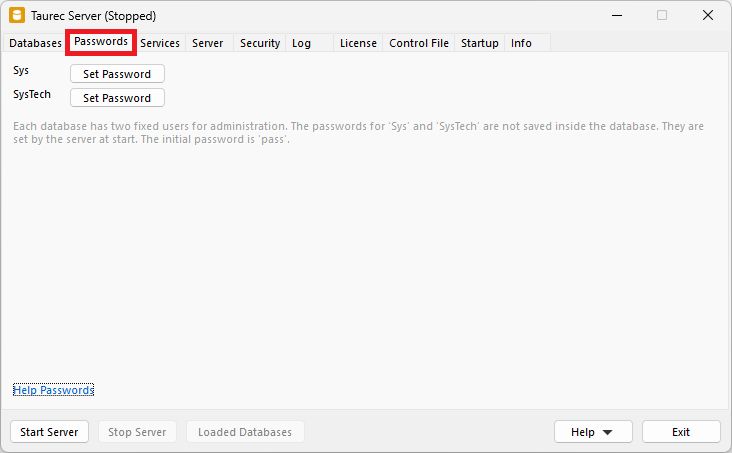 passwords